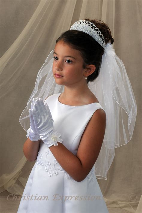 headpiece communion|first communion headpieces and veils.